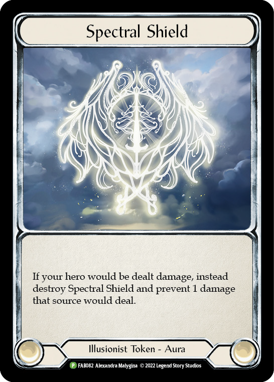 Spectral Shield [FAB082] (Promo)  Cold Foil | Shuffle n Cut Hobbies & Games