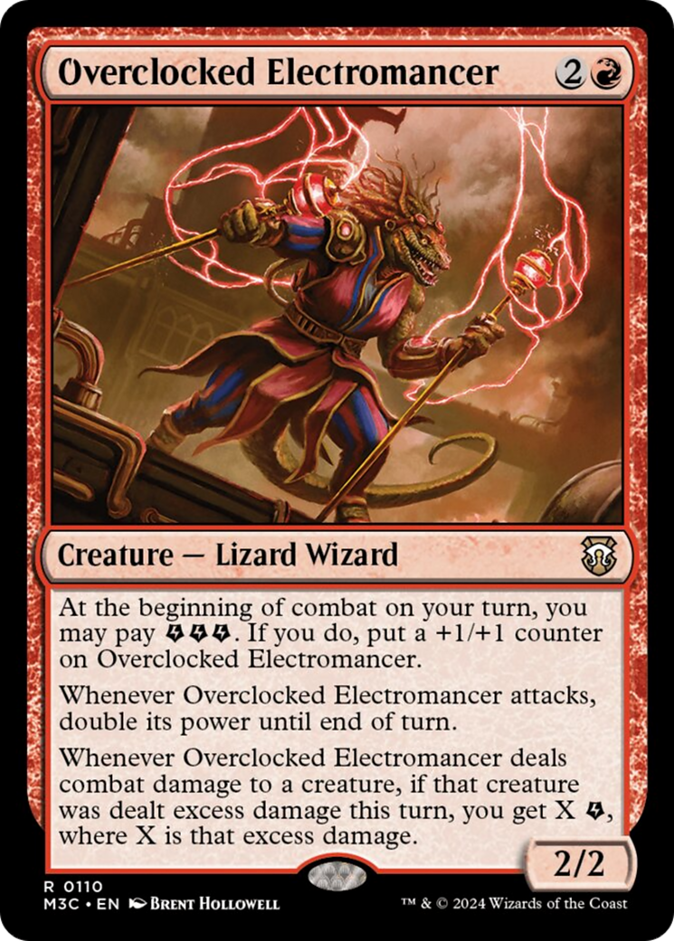 Overclocked Electromancer [Modern Horizons 3 Commander] | Shuffle n Cut Hobbies & Games