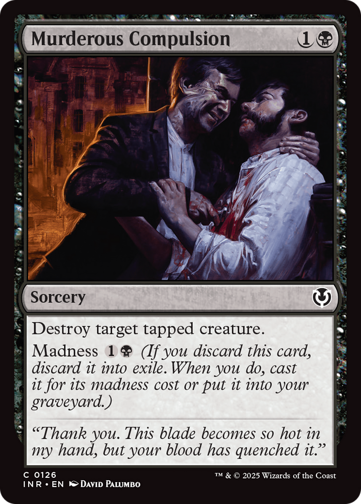 Murderous Compulsion [Innistrad Remastered] | Shuffle n Cut Hobbies & Games