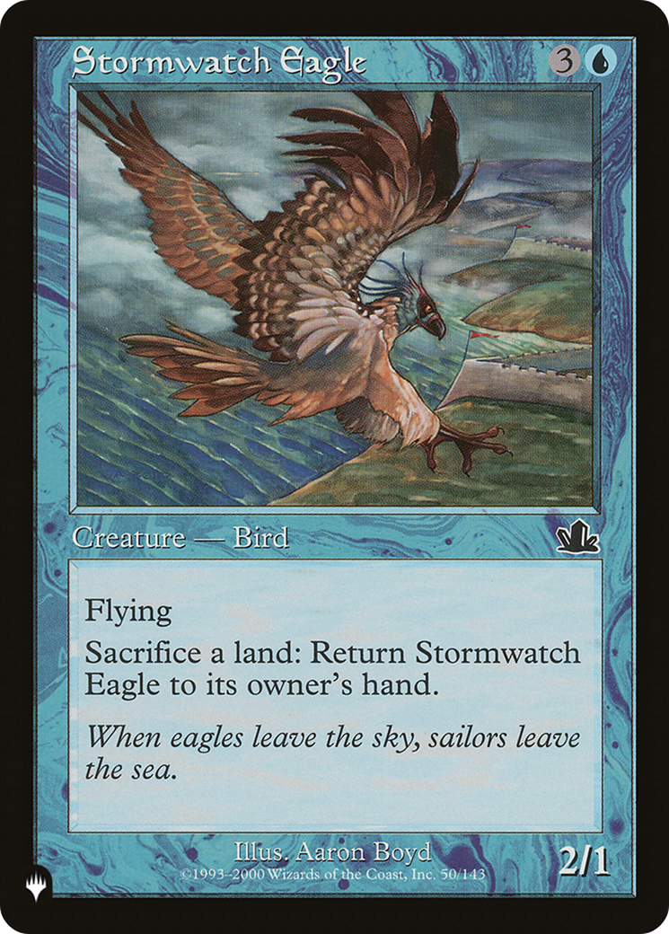 Stormwatch Eagle [The List] | Shuffle n Cut Hobbies & Games