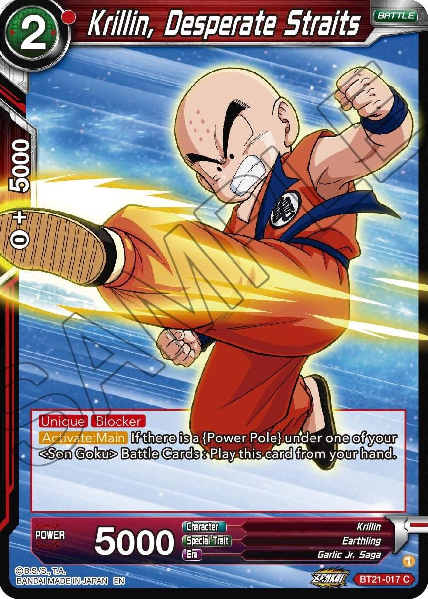 Krillin, Desperate Straits (BT21-017) [Wild Resurgence] | Shuffle n Cut Hobbies & Games