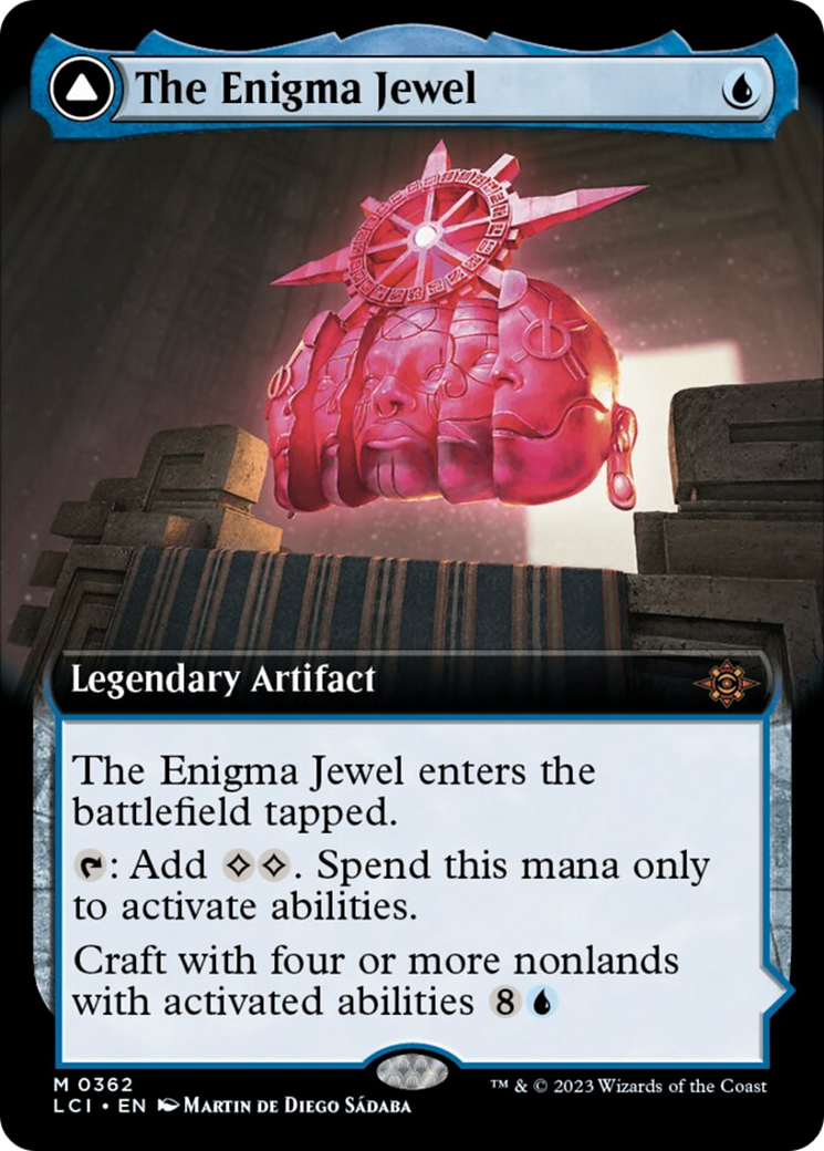 The Enigma Jewel // Locus of Enlightenment (Extended Art) [The Lost Caverns of Ixalan] | Shuffle n Cut Hobbies & Games