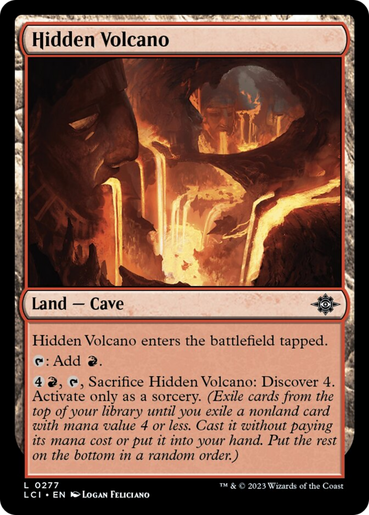 Hidden Volcano [The Lost Caverns of Ixalan] | Shuffle n Cut Hobbies & Games