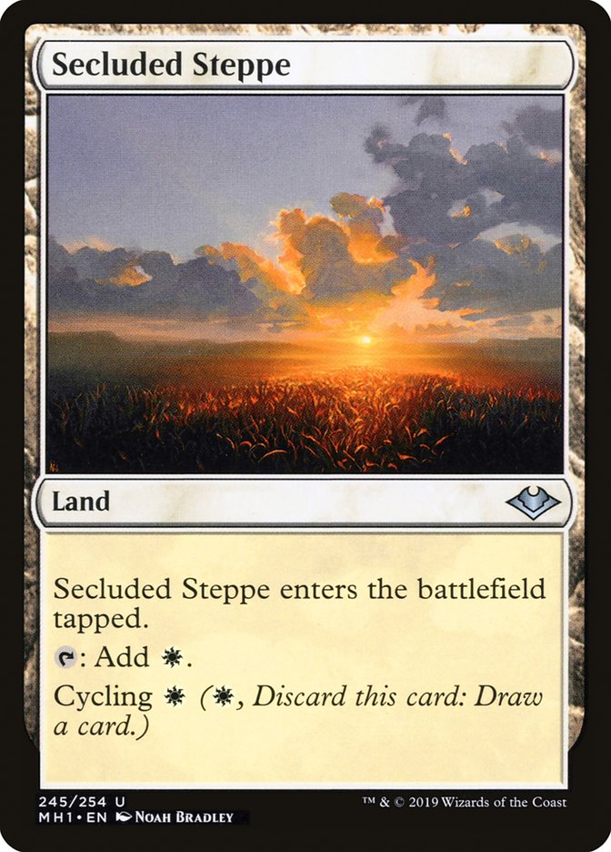 Secluded Steppe [Modern Horizons] | Shuffle n Cut Hobbies & Games