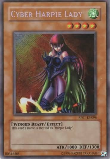 Cyber Harpie Lady [RP01-EN096] Secret Rare | Shuffle n Cut Hobbies & Games