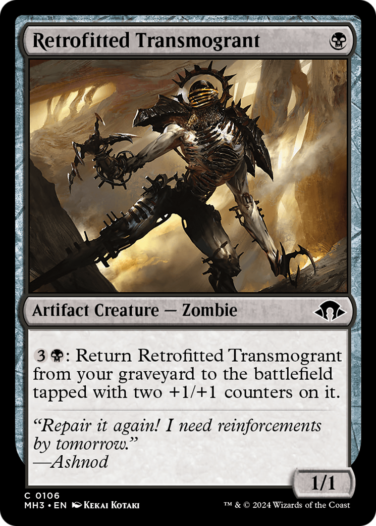 Retrofitted Transmogrant [Modern Horizons 3] | Shuffle n Cut Hobbies & Games