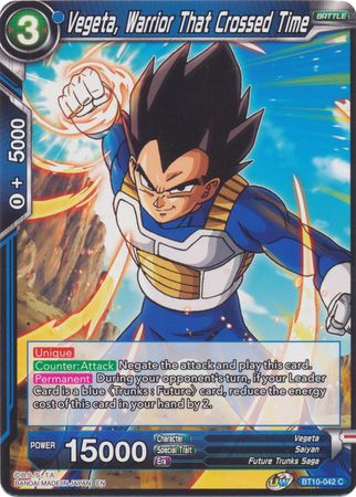 Vegeta, Warrior That Crossed Time (BT10-042) [Rise of the Unison Warrior 2nd Edition] | Shuffle n Cut Hobbies & Games