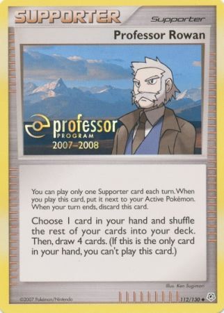 Professor Rowan (112/130) (2007) [Professor Program Promos] | Shuffle n Cut Hobbies & Games