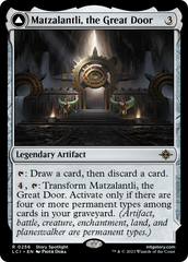 Matzalantli, the Great Door // The Core [The Lost Caverns of Ixalan] | Shuffle n Cut Hobbies & Games