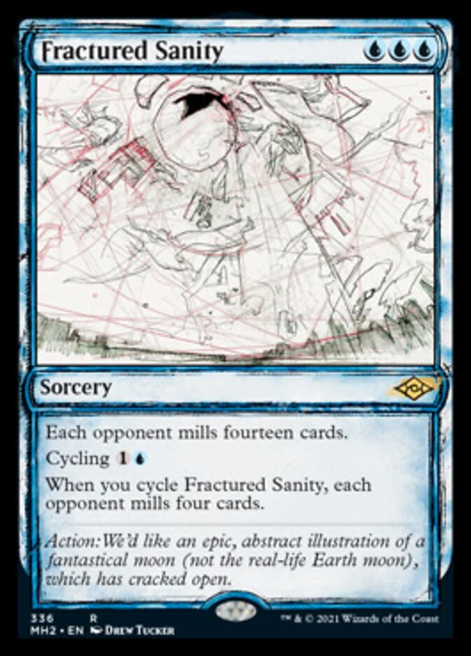 Fractured Sanity (Sketch) [Modern Horizons 2] | Shuffle n Cut Hobbies & Games