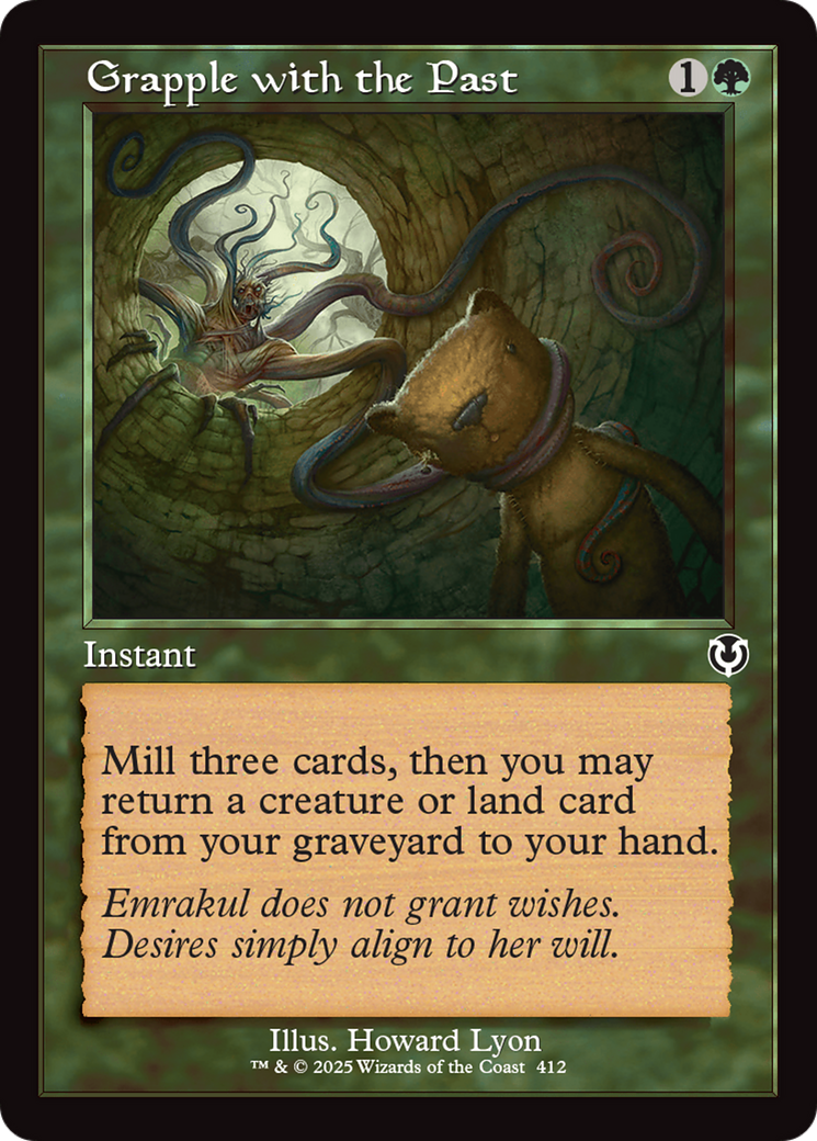 Grapple with the Past (Retro Frame) [Innistrad Remastered] | Shuffle n Cut Hobbies & Games