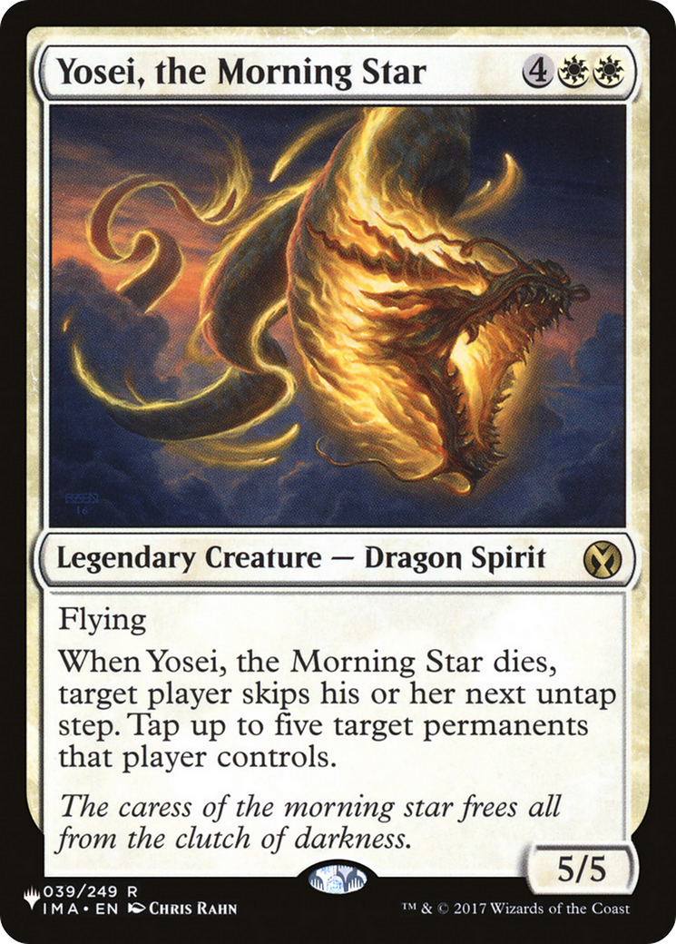 Yosei, the Morning Star [The List] | Shuffle n Cut Hobbies & Games