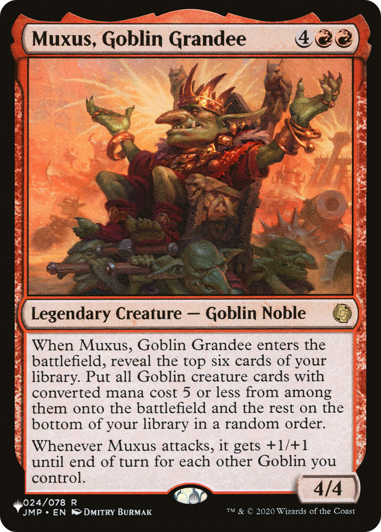 Muxus, Goblin Grandee [The List] | Shuffle n Cut Hobbies & Games