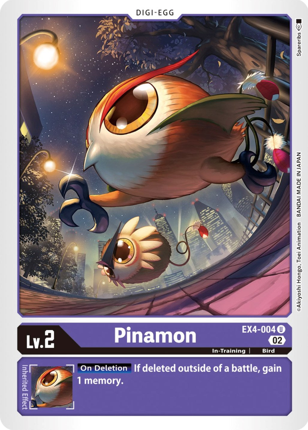 Pinamon [EX4-004] [Alternative Being Booster] | Shuffle n Cut Hobbies & Games