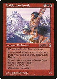 Balduvian Horde (Oversized) [Oversize Cards] | Shuffle n Cut Hobbies & Games