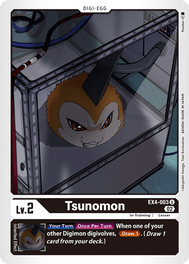 Tsunomon [EX4-003] [Alternative Being Booster] | Shuffle n Cut Hobbies & Games