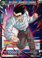 Son Gohan, Domination Complete (Zenkai Series Tournament Pack Vol.4) (P-503) [Tournament Promotion Cards] | Shuffle n Cut Hobbies & Games