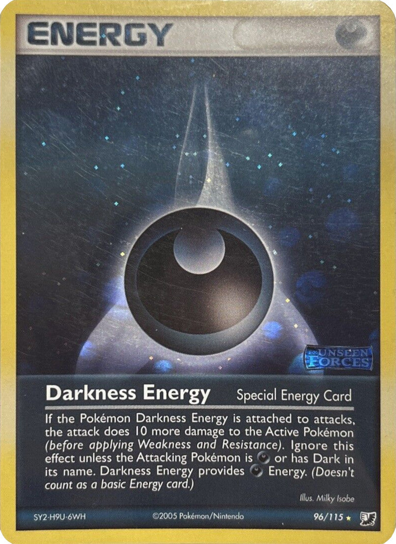 Darkness Energy (96/115) (Stamped) [EX: Unseen Forces] | Shuffle n Cut Hobbies & Games