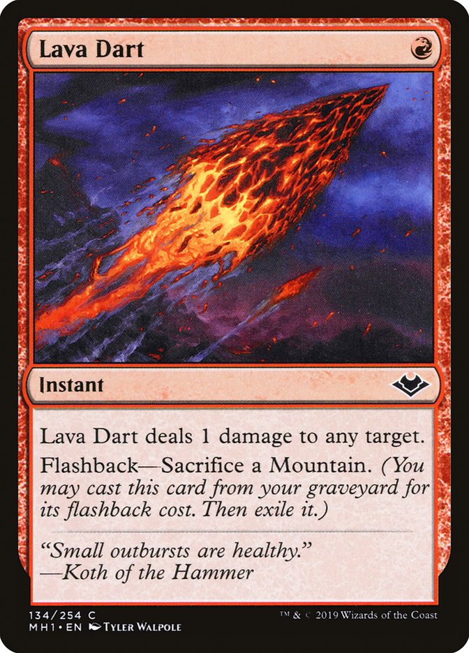 Lava Dart [Modern Horizons] | Shuffle n Cut Hobbies & Games