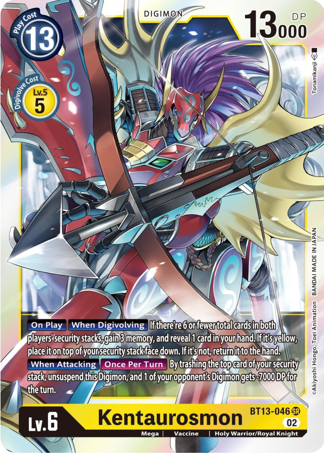 Kentaurosmon [BT13-046] [Versus Royal Knights Booster] | Shuffle n Cut Hobbies & Games