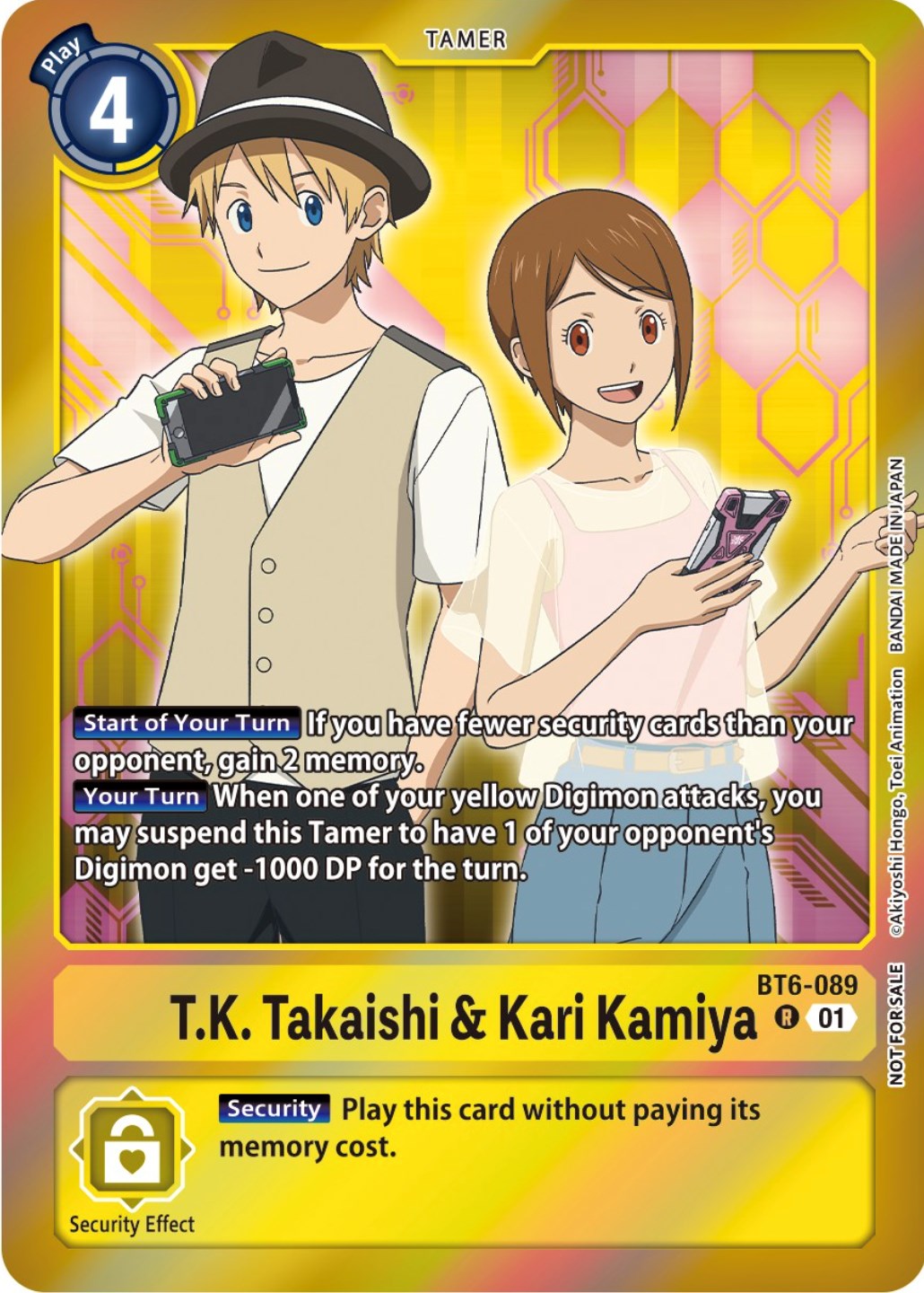 T.K. Takaishi & Kari Kamiya [BT6-089] (Event Pack 5) [Double Diamond Promos] | Shuffle n Cut Hobbies & Games