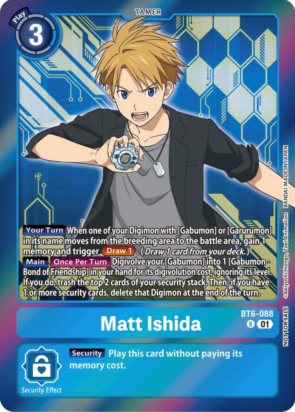 Matt Ishida [BT6-088] (Event Pack 5) [Double Diamond Promos] | Shuffle n Cut Hobbies & Games