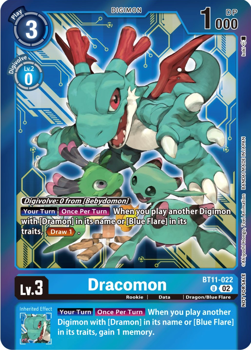 Dracomon [BT11-022] (Event Pack 5) [Dimensional Phase Promos] | Shuffle n Cut Hobbies & Games