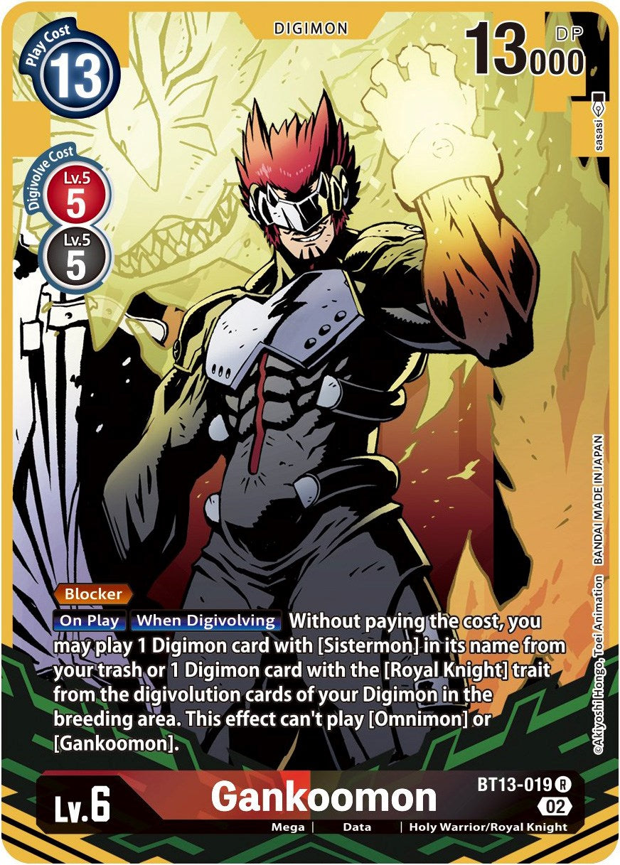 Gankoomon [BT13-019] (Alternate Art) [Versus Royal Knights Booster] | Shuffle n Cut Hobbies & Games