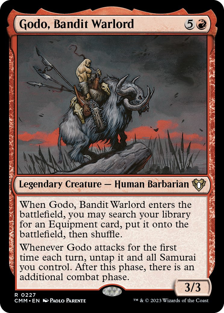 Godo, Bandit Warlord [Commander Masters] | Shuffle n Cut Hobbies & Games