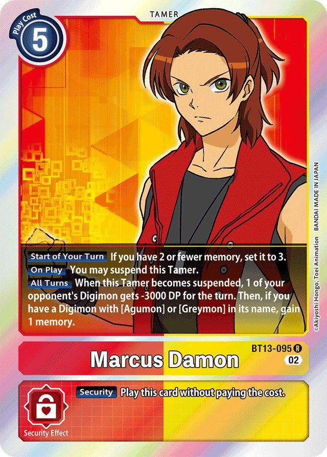 Marcus Damon [BT13-095] [Versus Royal Knights Booster] | Shuffle n Cut Hobbies & Games