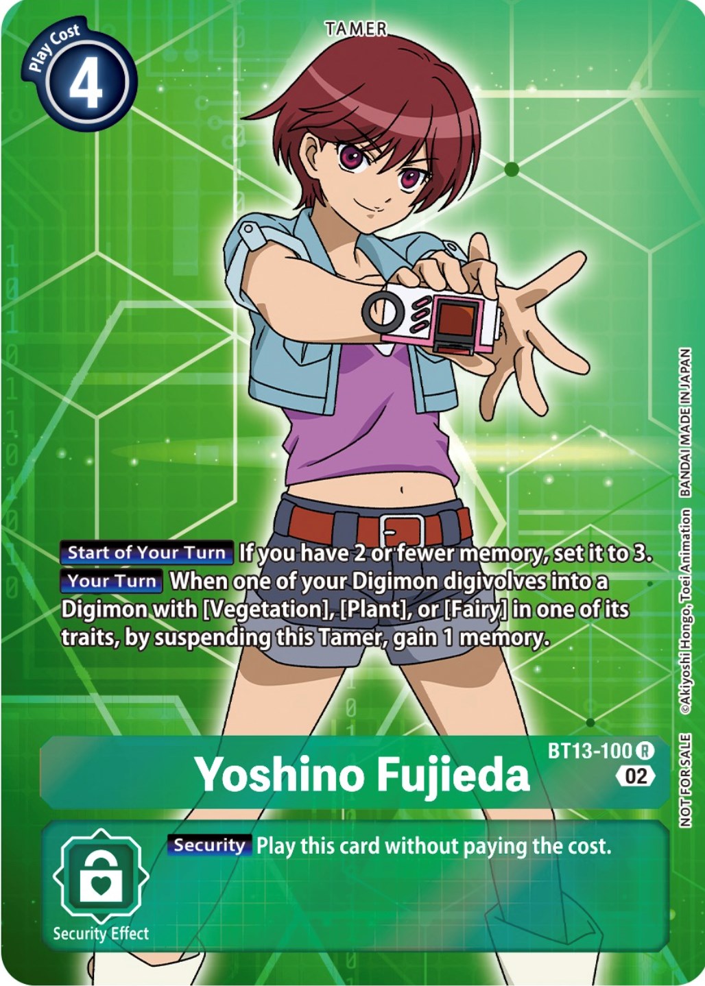 Yoshino Fujieda [BT13-100] (Box Topper) [Versus Royal Knights Booster] | Shuffle n Cut Hobbies & Games