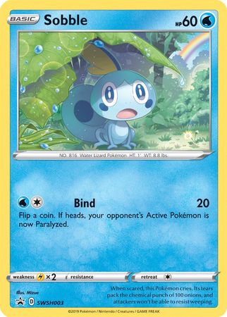 Sobble (SWSH003) [Sword & Shield: Black Star Promos] | Shuffle n Cut Hobbies & Games