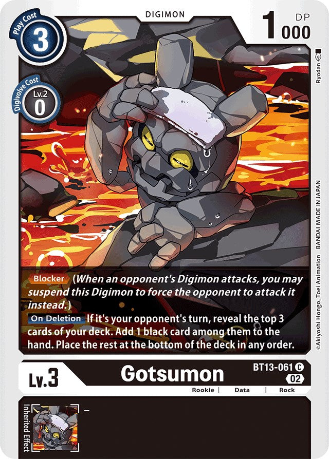 Gotsumon [BT13-061] [Versus Royal Knights Booster] | Shuffle n Cut Hobbies & Games