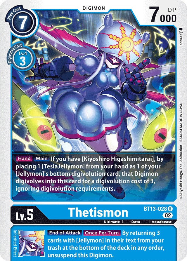 Thetismon [BT13-028] [Versus Royal Knights Booster] | Shuffle n Cut Hobbies & Games