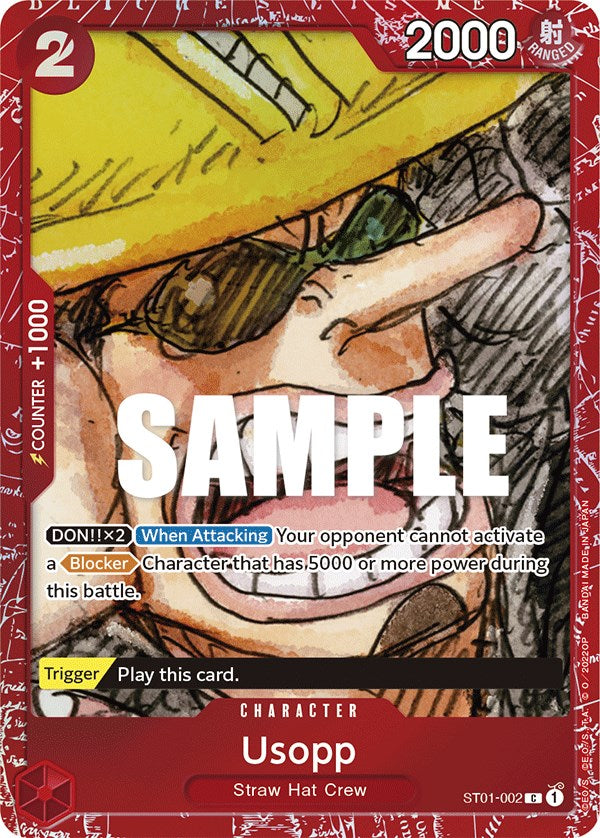 Usopp [One Piece Film: Red] | Shuffle n Cut Hobbies & Games