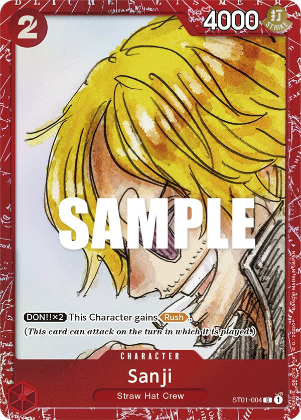 Sanji [One Piece Film: Red] | Shuffle n Cut Hobbies & Games