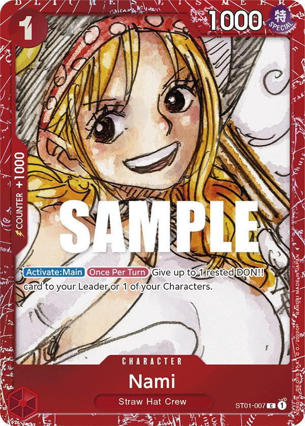 Nami [One Piece Film: Red] | Shuffle n Cut Hobbies & Games