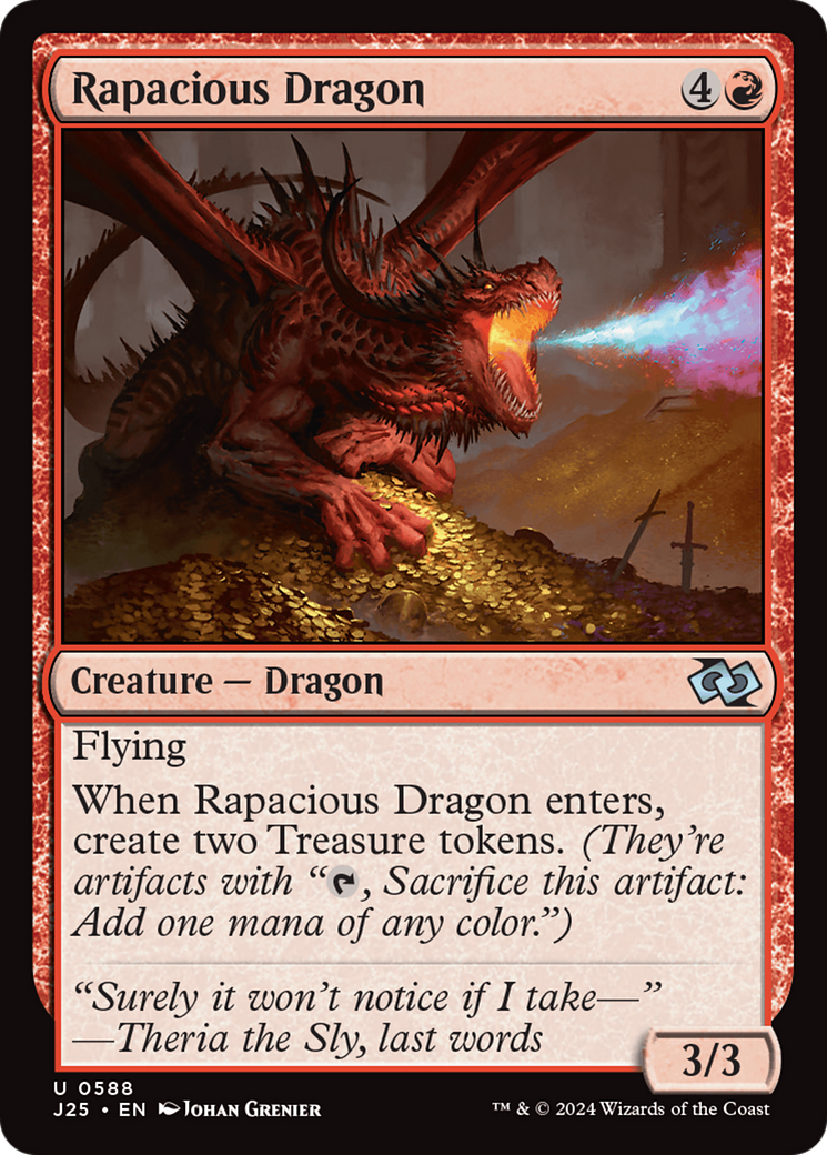 Rapacious Dragon [Foundations Jumpstart] | Shuffle n Cut Hobbies & Games