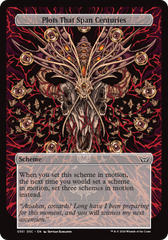 Plots That Span Centuries (Full Art) [Duskmourn: Archenemy] | Shuffle n Cut Hobbies & Games