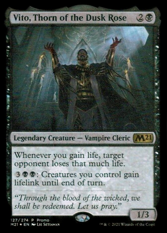 Vito, Thorn of the Dusk Rose [Resale Promos] | Shuffle n Cut Hobbies & Games