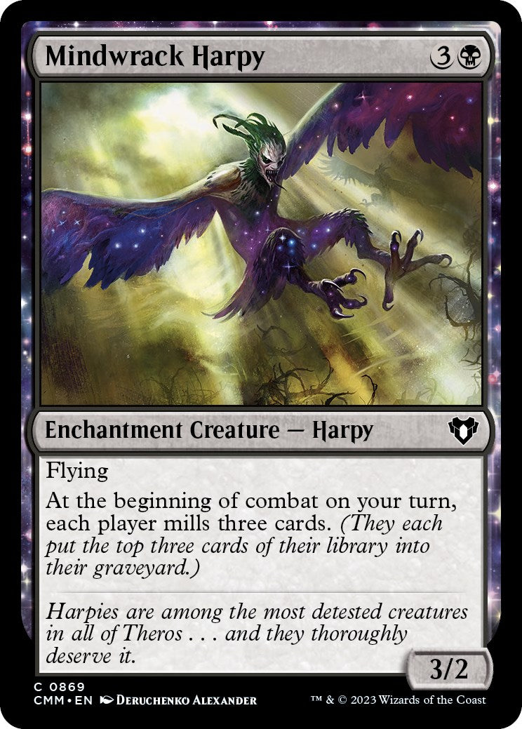 Mindwrack Harpy [Commander Masters] | Shuffle n Cut Hobbies & Games