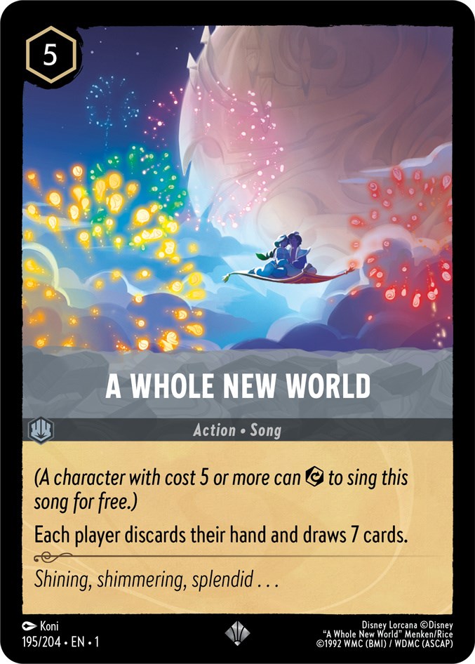 A Whole New World (195/204) [The First Chapter] | Shuffle n Cut Hobbies & Games