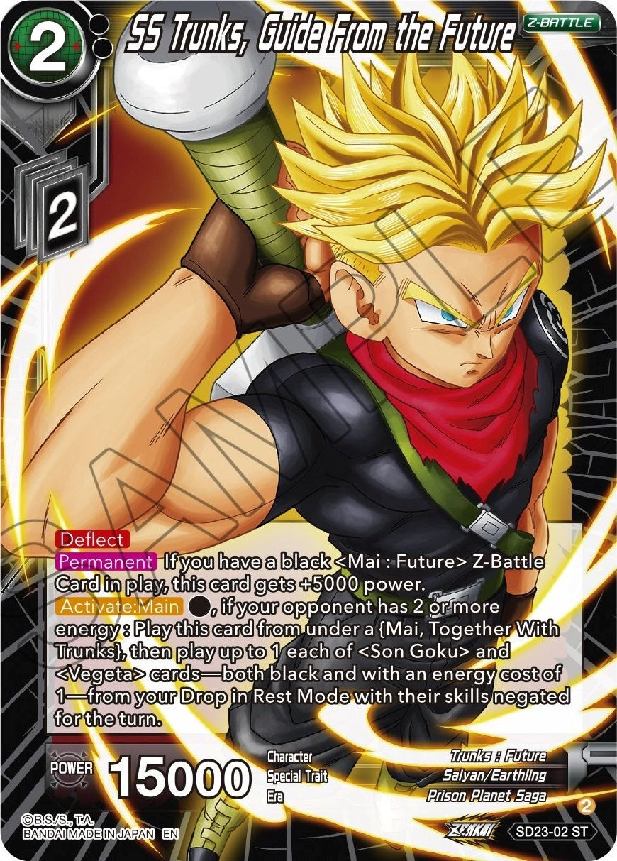 SS Trunks, Guide From the Future (SD23-02) [Critical Blow] | Shuffle n Cut Hobbies & Games