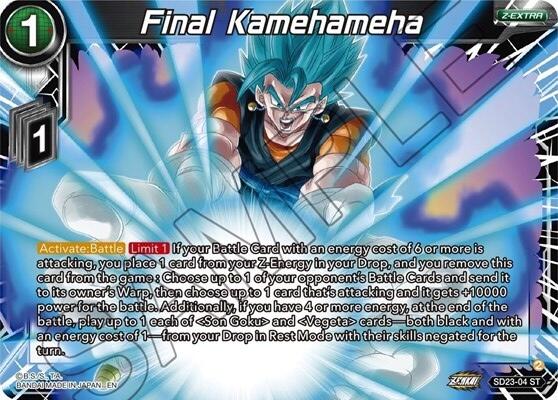 Final Kamehameha (SD23-04) [Critical Blow] | Shuffle n Cut Hobbies & Games