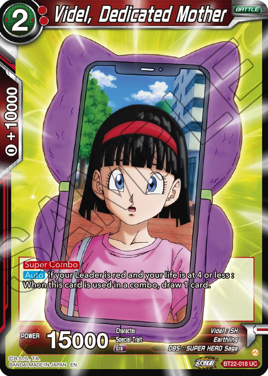 Videl, Dedicated Mother (BT22-018) [Critical Blow] | Shuffle n Cut Hobbies & Games