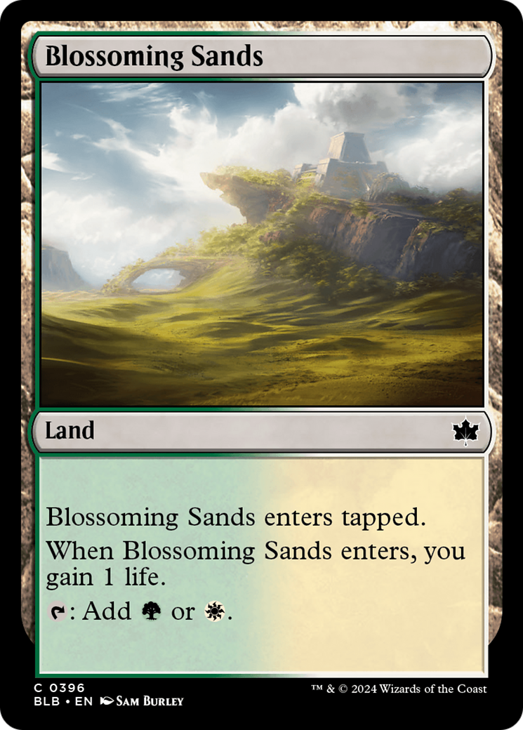 Blossoming Sands [Bloomburrow] | Shuffle n Cut Hobbies & Games