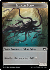 Eldrazi Scion // Demon Double-Sided Token [Commander Masters Tokens] | Shuffle n Cut Hobbies & Games