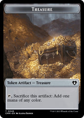 Treasure // Construct (0042) Double-Sided Token [Commander Masters Tokens] | Shuffle n Cut Hobbies & Games