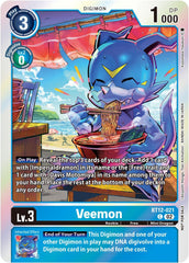 Veemon [BT12-021] (Gen Con 2023) [Promotional Cards] | Shuffle n Cut Hobbies & Games