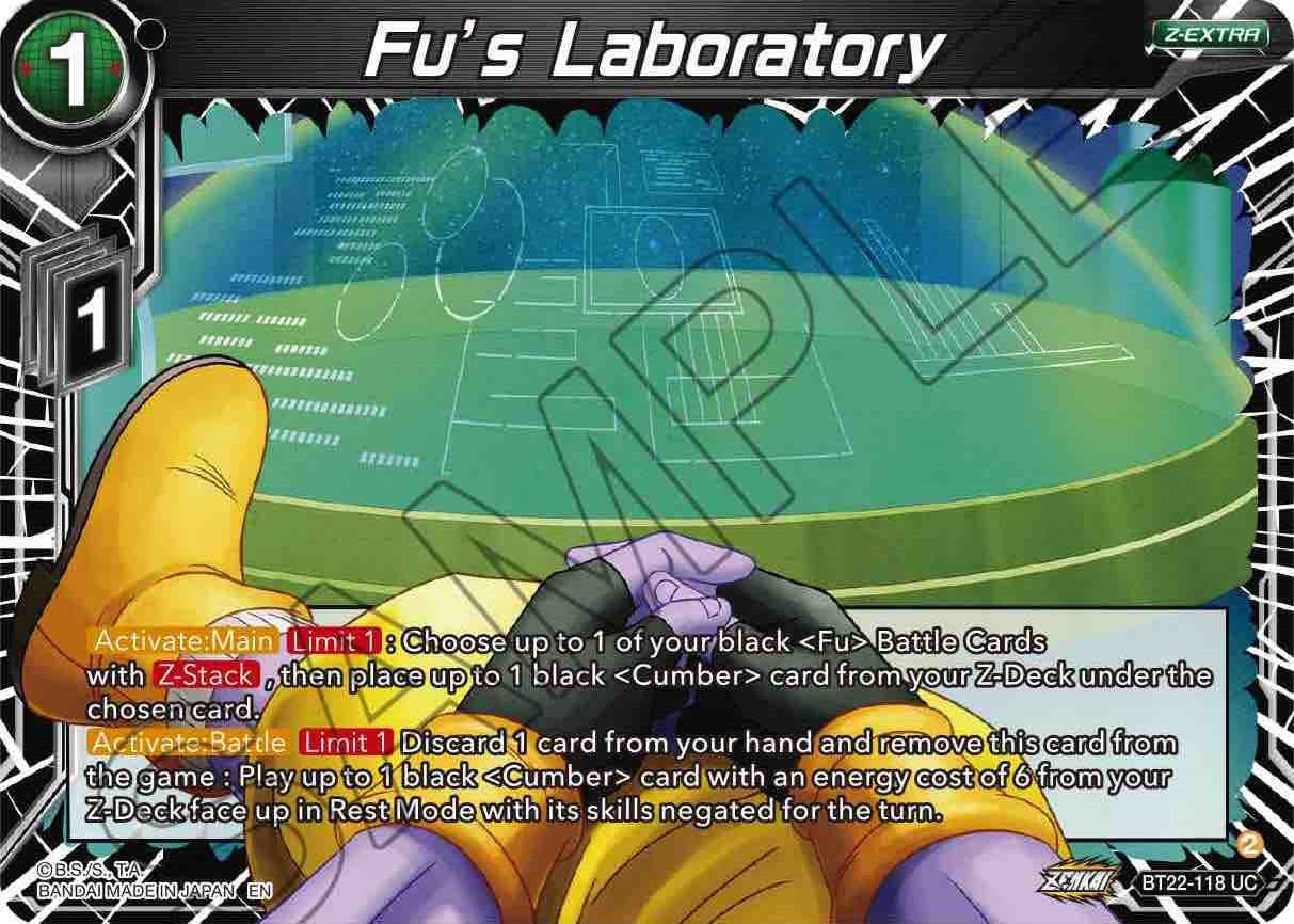 Fu's Laboratory (BT22-118) [Critical Blow] | Shuffle n Cut Hobbies & Games